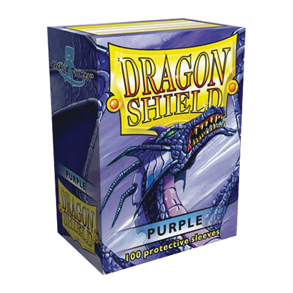 100 Sleeves Dragon Shield : Purple