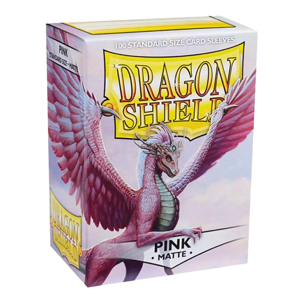 100 Sleeves Dragon Shield Matte: Pink