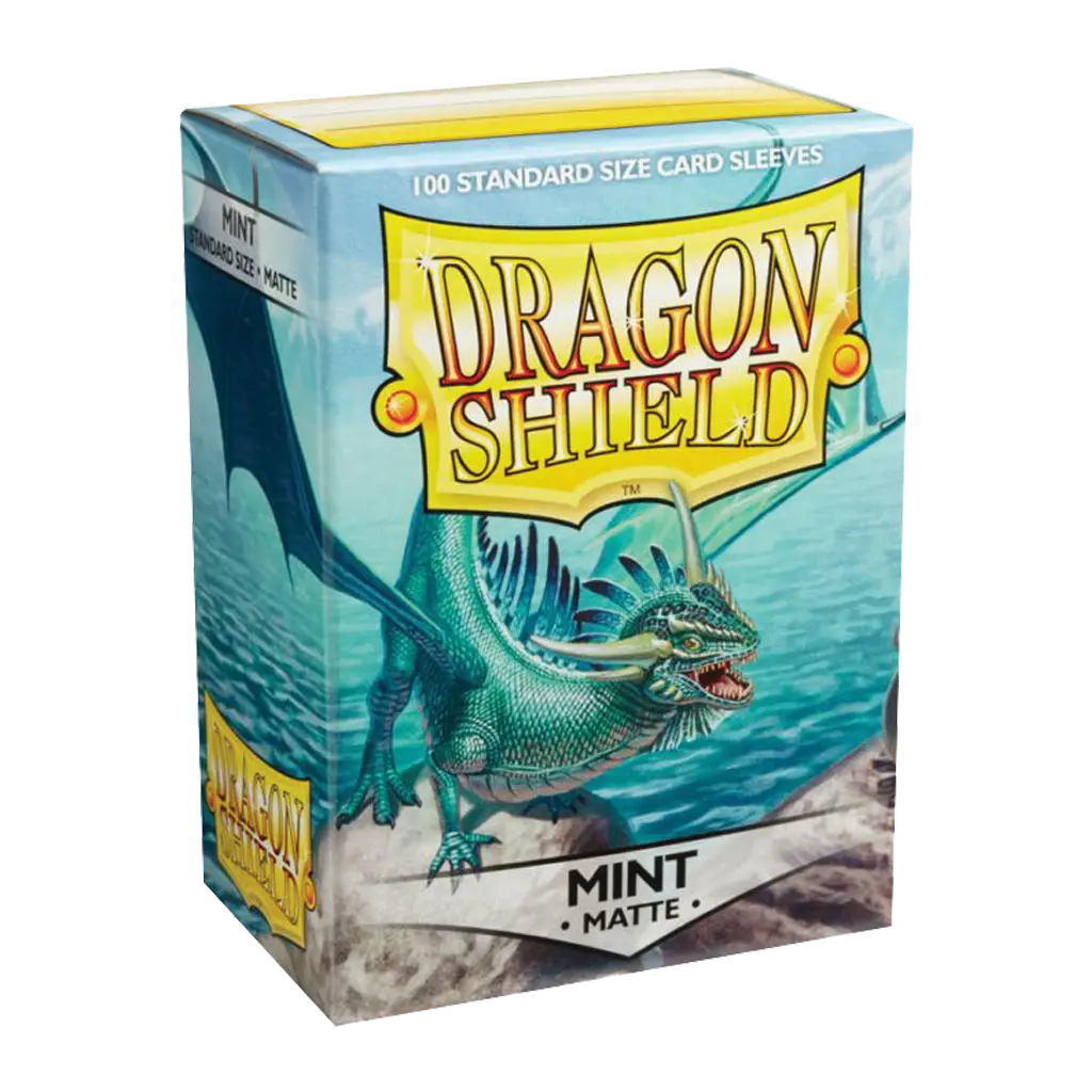 100 Sleeves Dragon Shield Matte: Mint