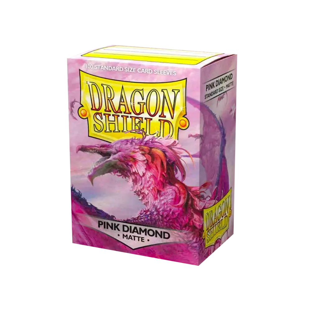 100 Sleeves Dragon Shield Matte: Ruby