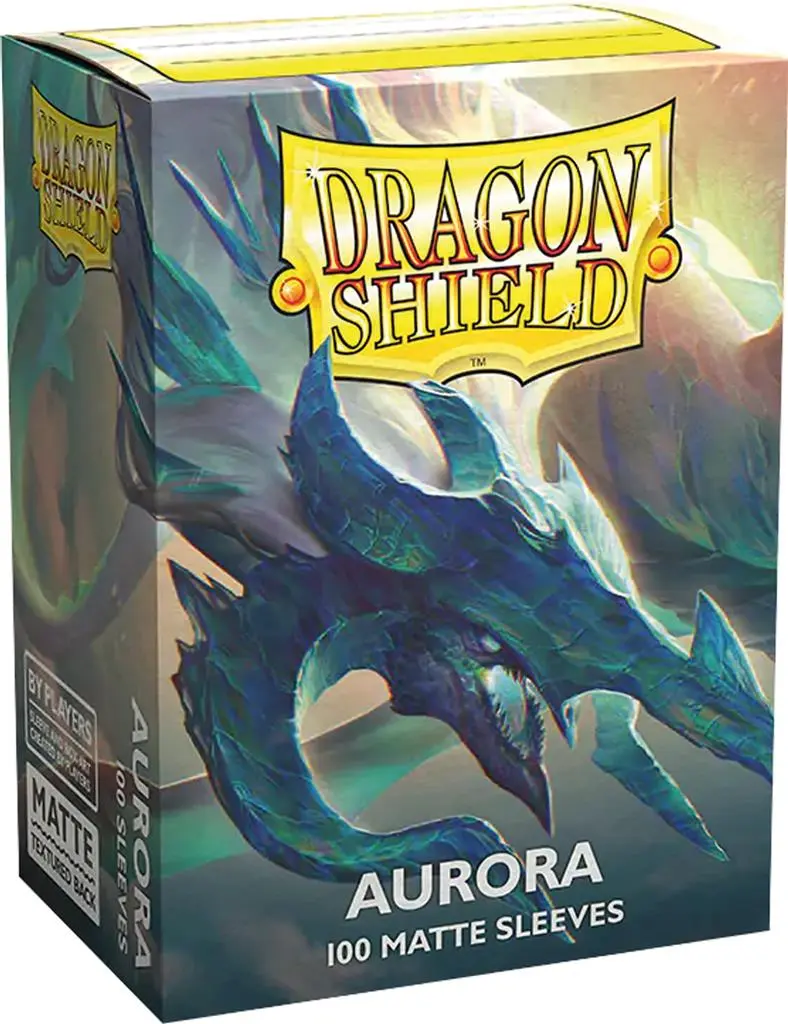 100 Sleeves Dragon Shield Matte: Aurora