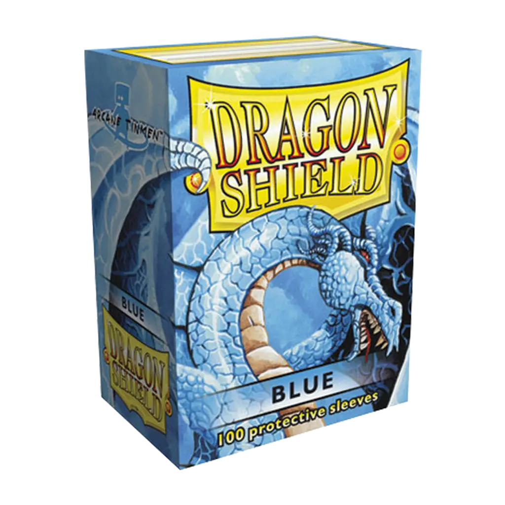 100 Sleeves Dragon Shield : Blue