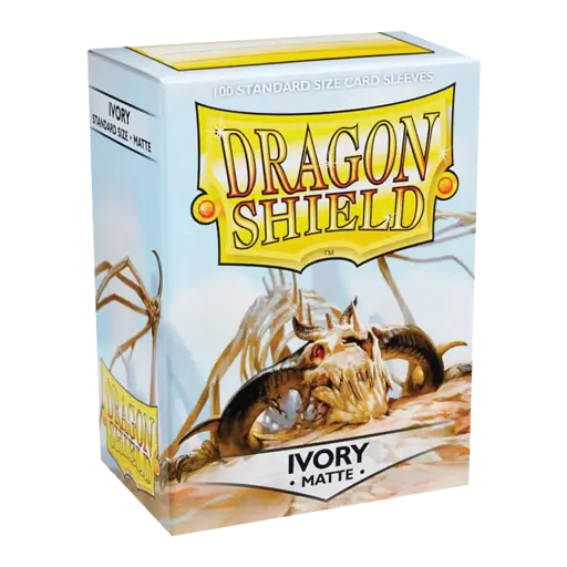 [AT-11017] 100 Sleeves Dragon Shield Matte: Ivory