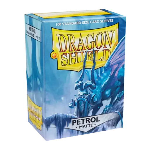 [AT-11020] 100 Sleeves Dragon Shield Matte: Petrol
