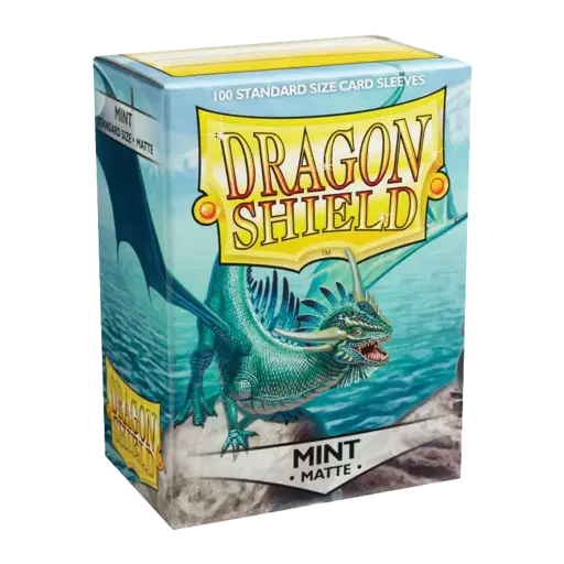 [AT-11025] 100 Sleeves Dragon Shield Matte: Mint